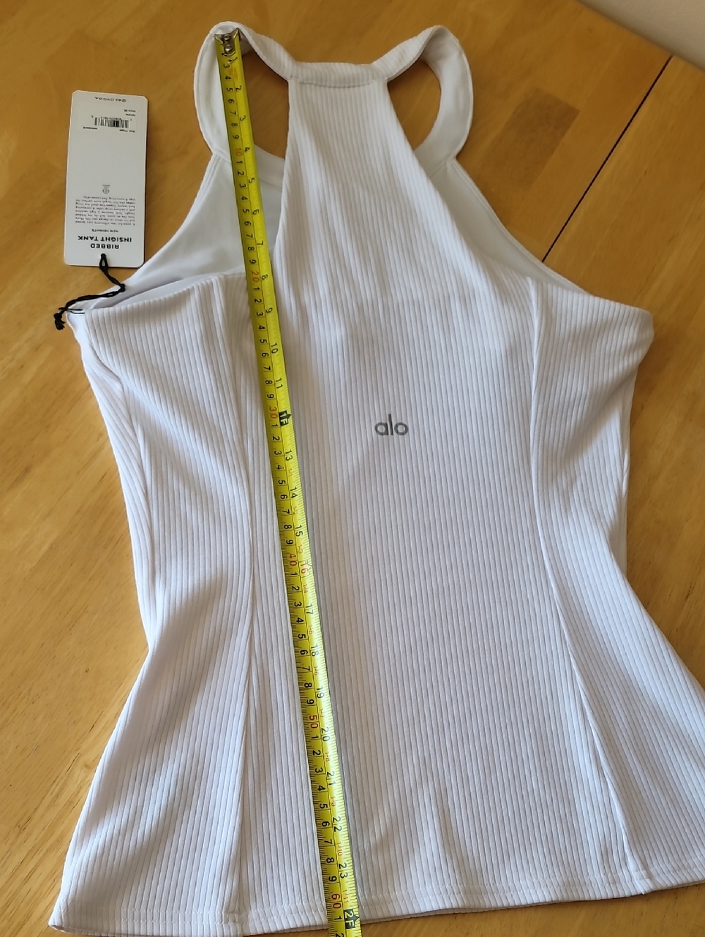 ALO Yoga Ribbed Insight Tank - Picture 8 of 12